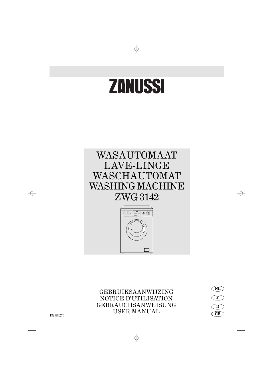 Zanussi ZWG 3142 User Manual | 21 pages