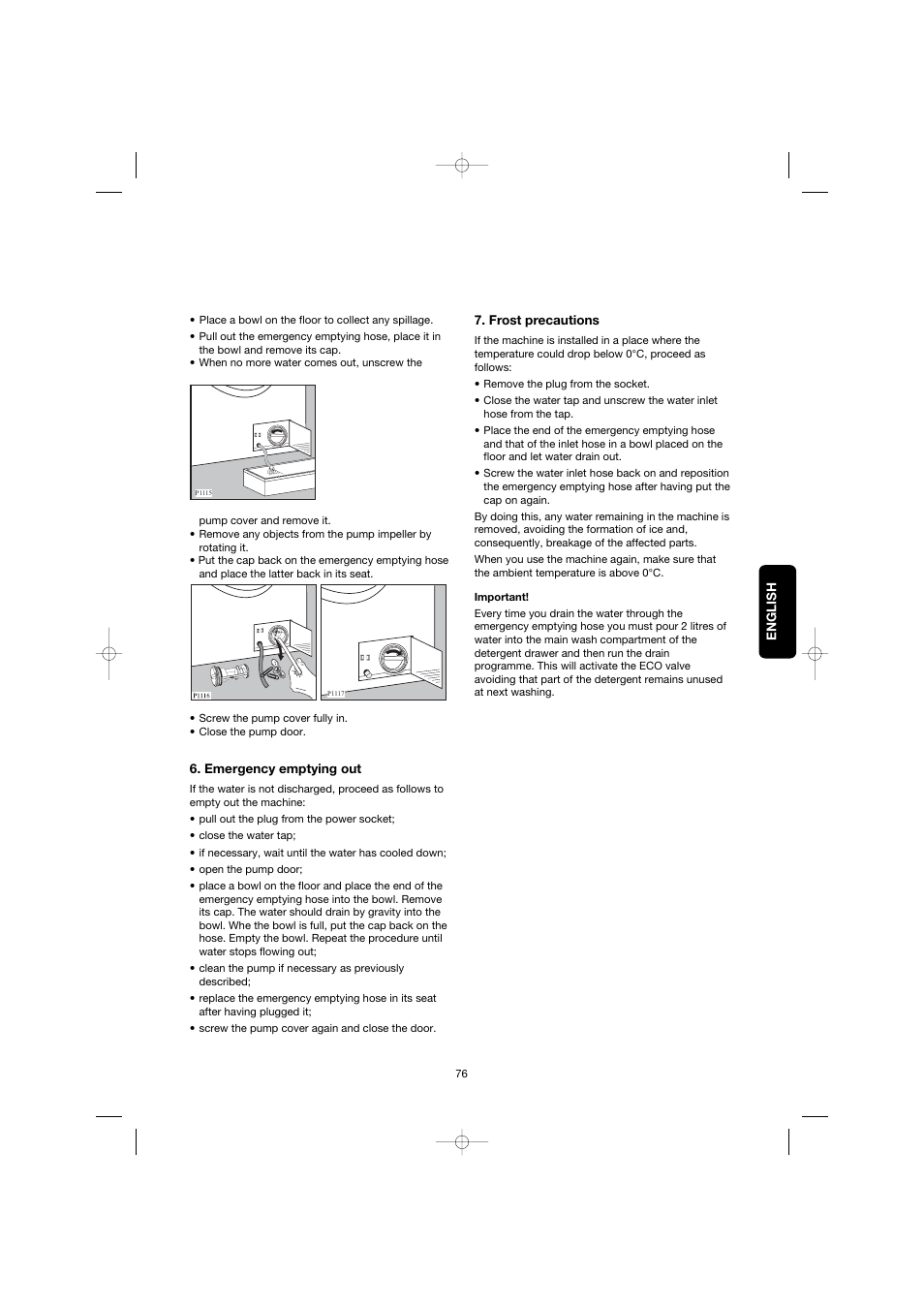 Zanussi ZWG 3142 User Manual | Page 18 / 21