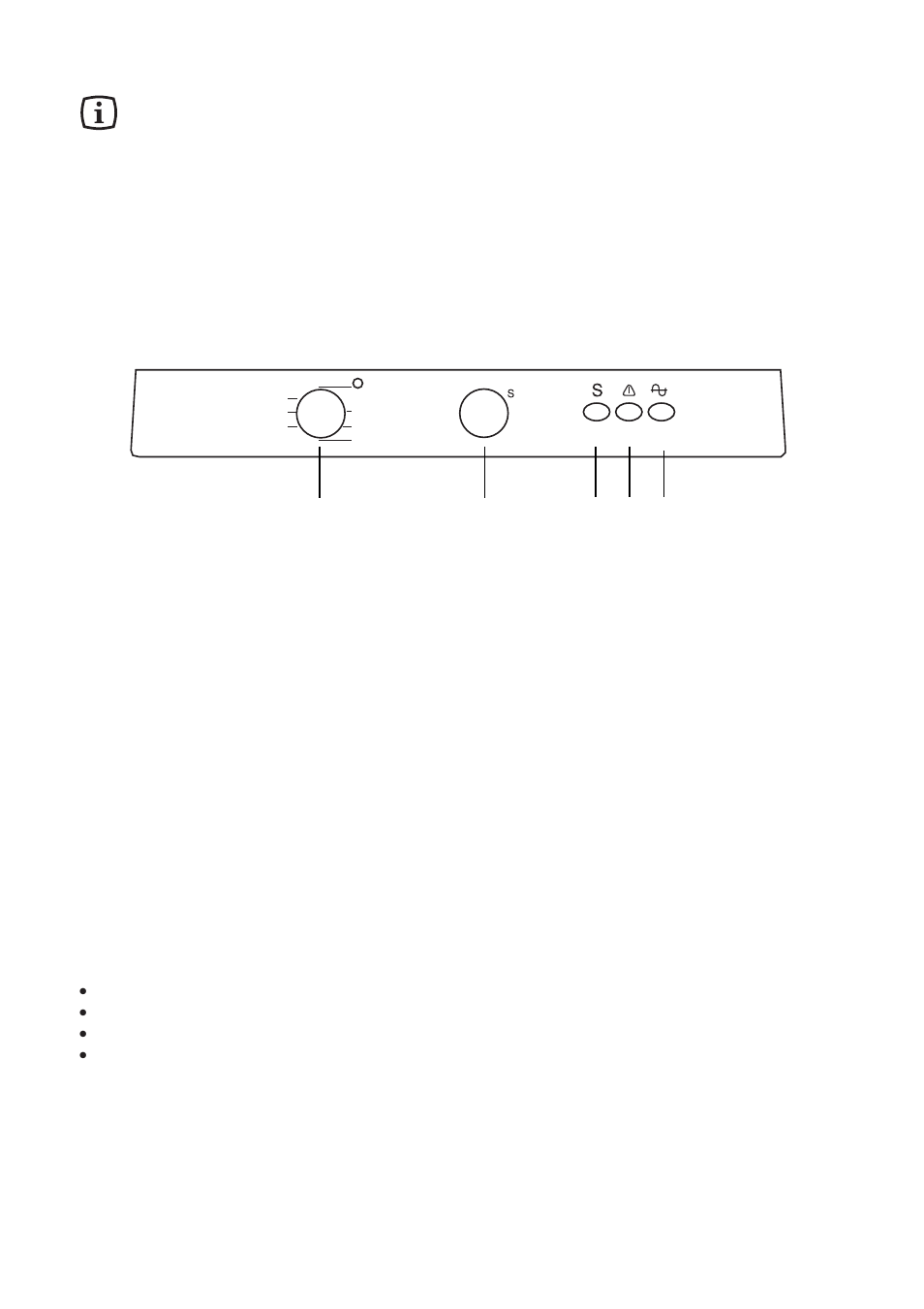 Operation | Zanussi CF 50 SI User Manual | Page 5 / 16