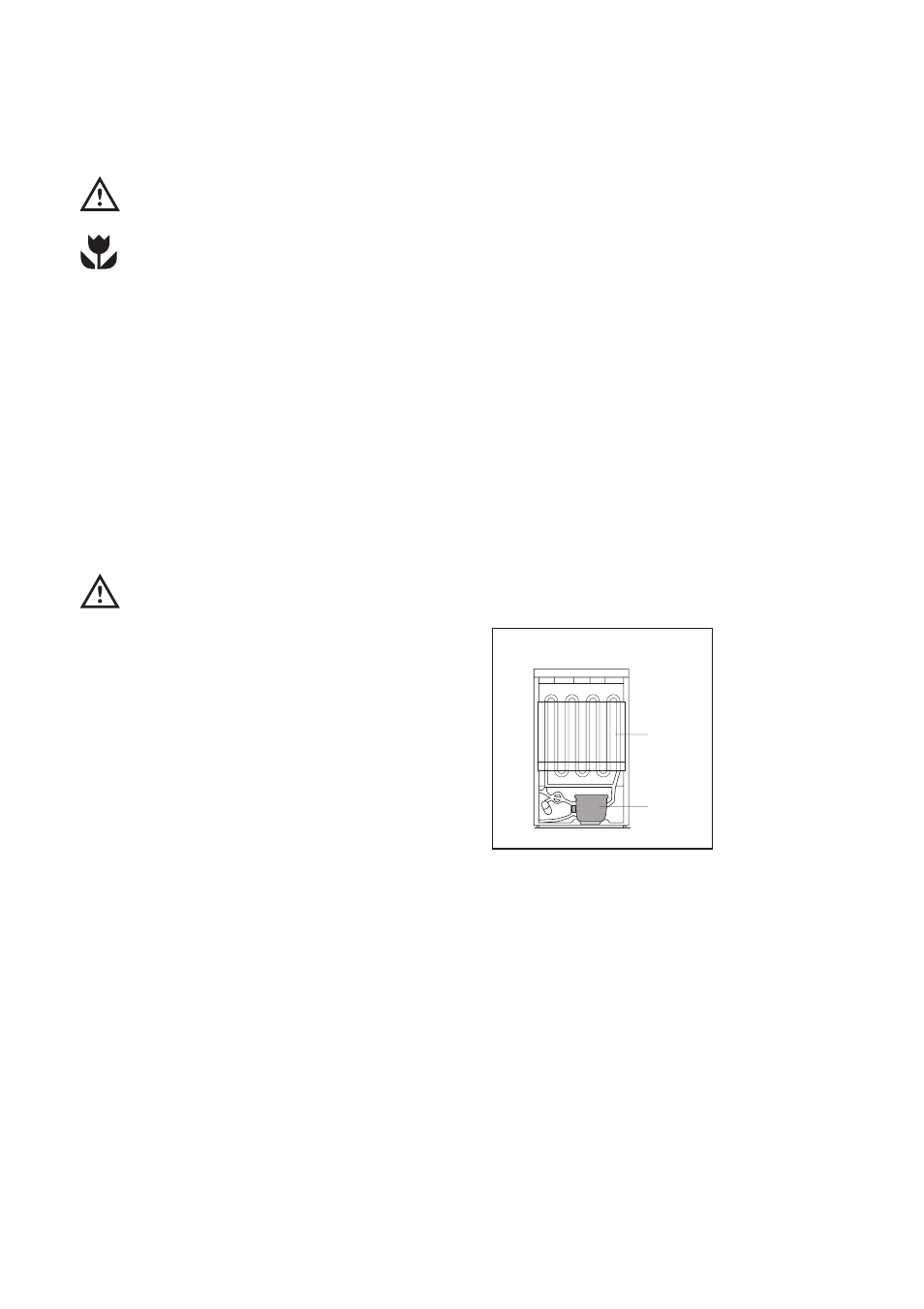 Maintenance and cleaning, Internal cleaning, External cleaning | When the appliance is not in use | Zanussi CF 50 SI User Manual | Page 9 / 16