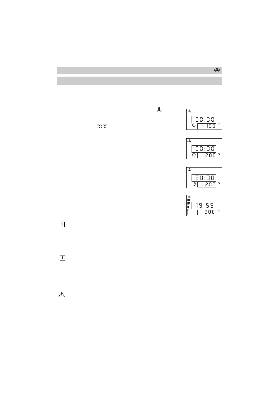 Convection cooking | Zanussi ZMB 30 CST User Manual | Page 27 / 48