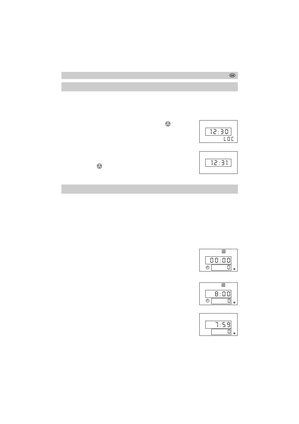 Child lock, Kitchen timer | Zanussi ZMB 30 CST User Manual | Page 30 / 48