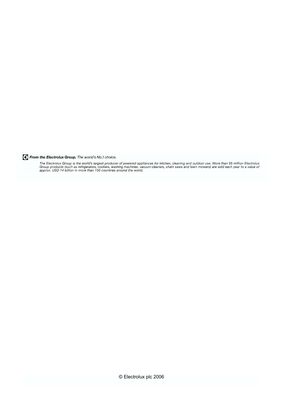 Zanussi ZUD 9100 FA User Manual | Page 20 / 20