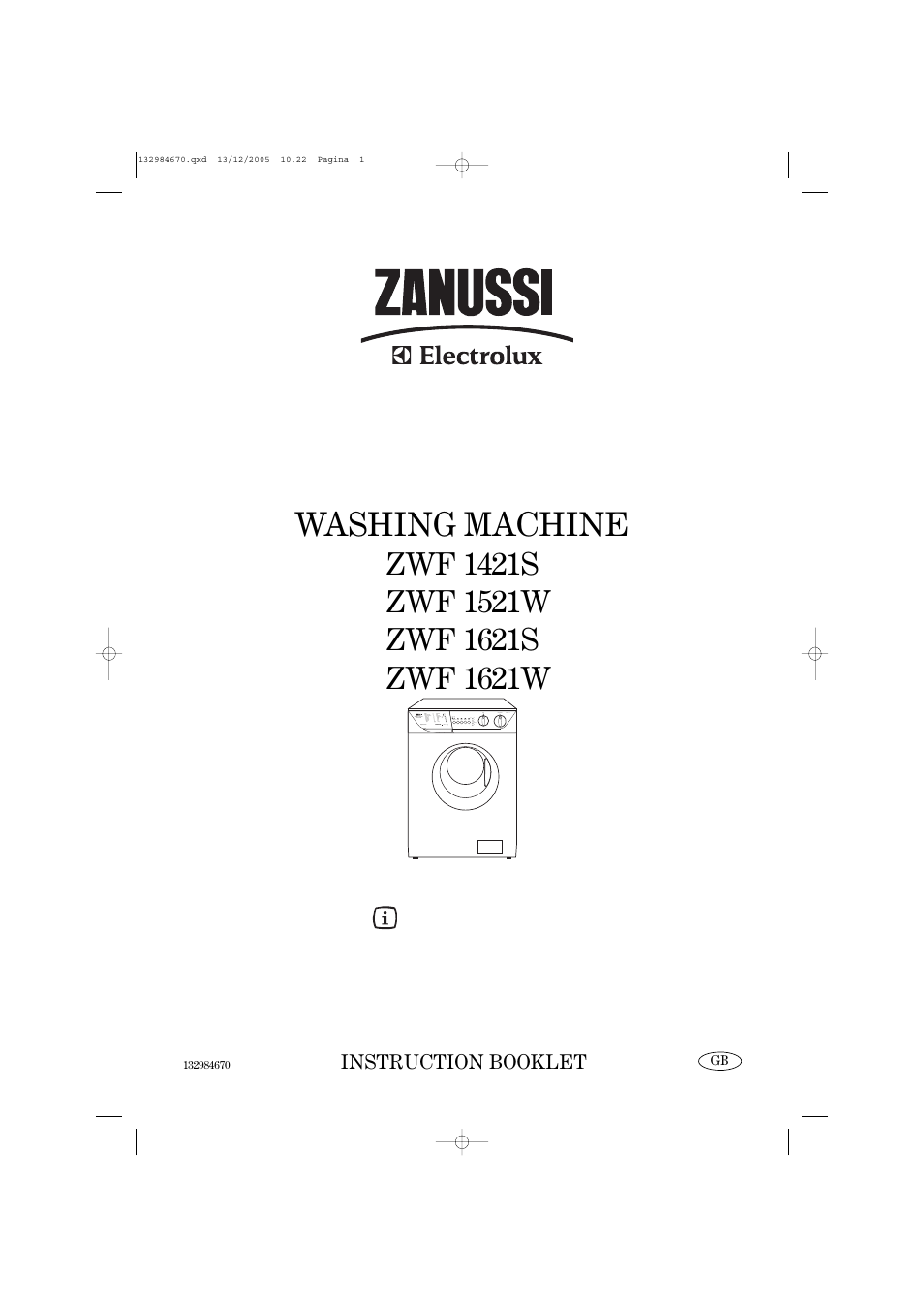 Zanussi ZWF 1521W User Manual | 28 pages