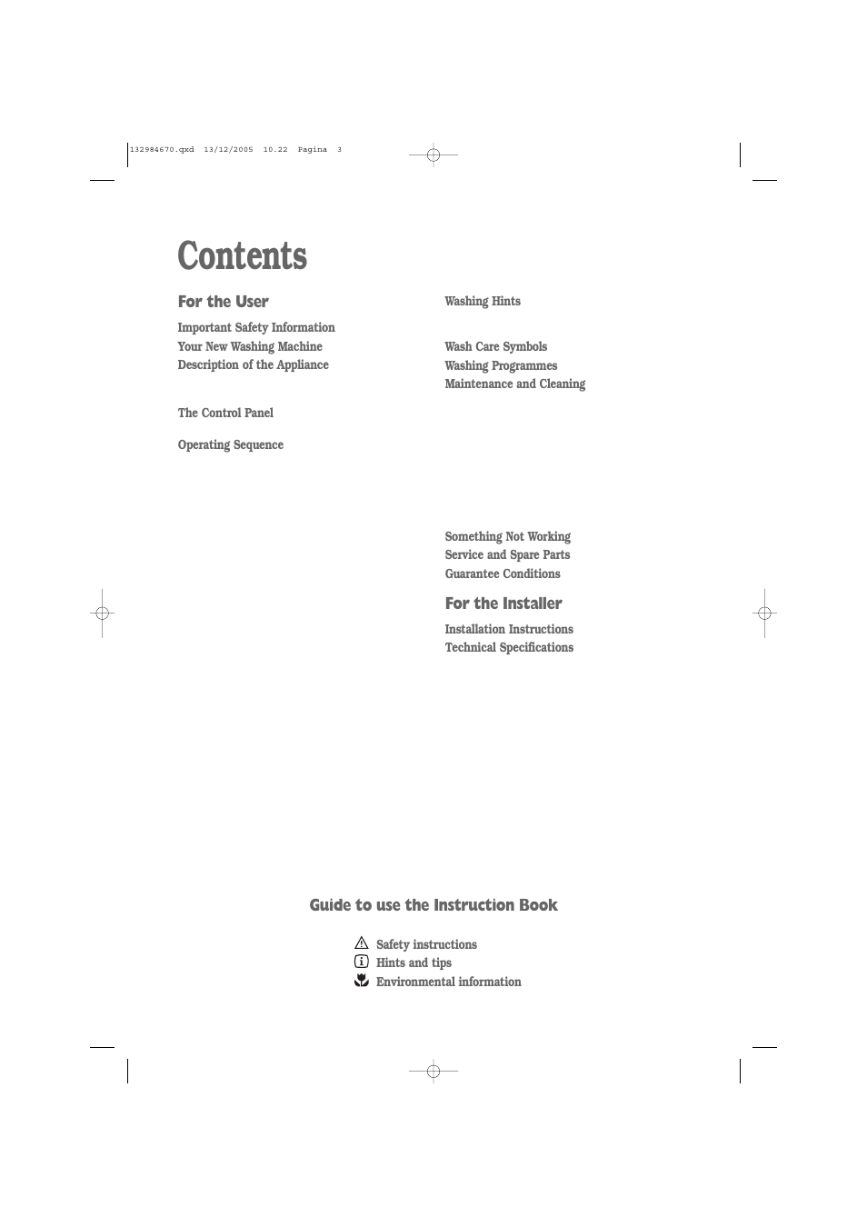 Zanussi ZWF 1521W User Manual | Page 3 / 28