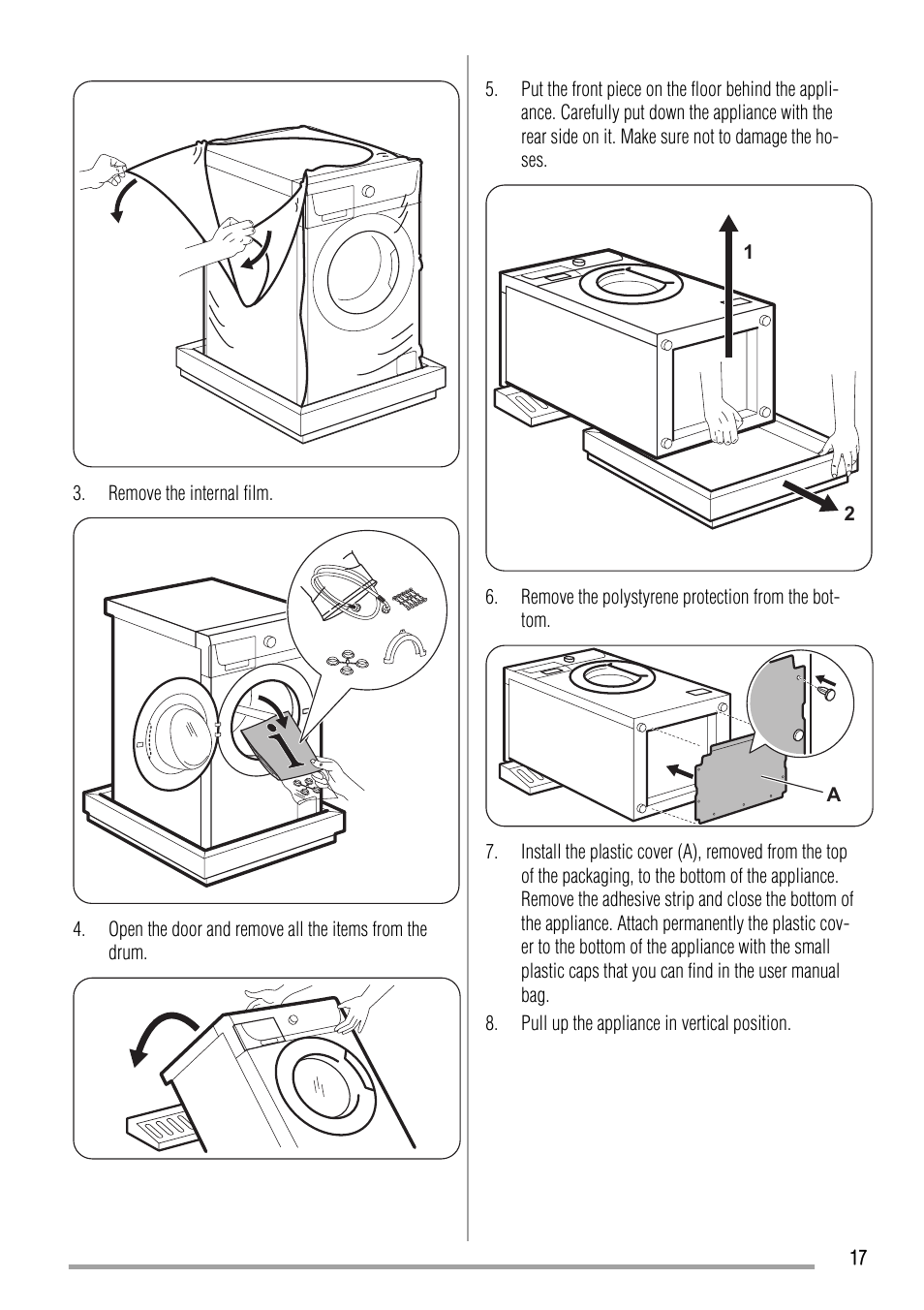 Zanussi ZWO 3101 User Manual | Page 17 / 24