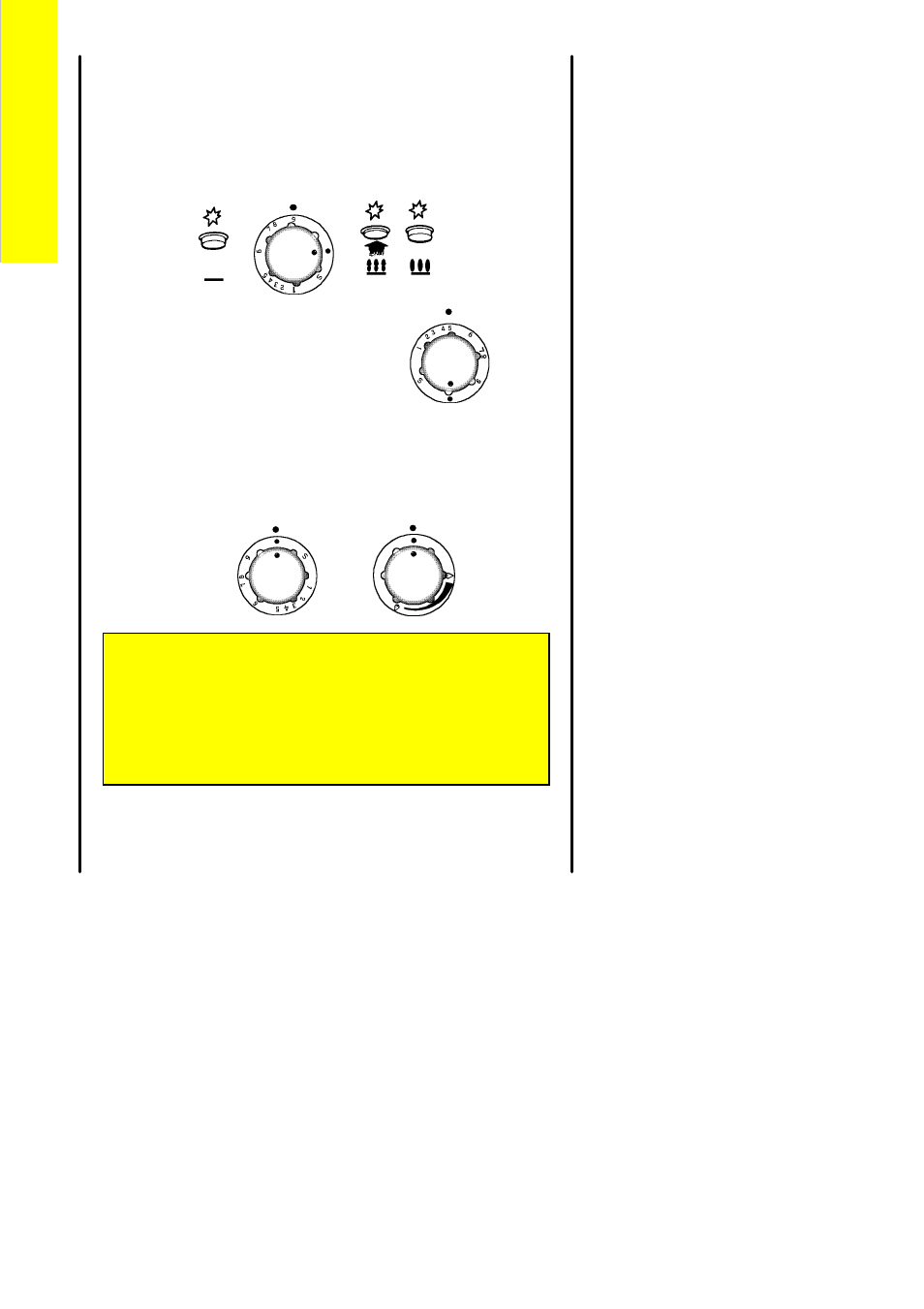 Main oven, Oven light, For your safety | Zanussi ZCG7550 User Manual | Page 6 / 56