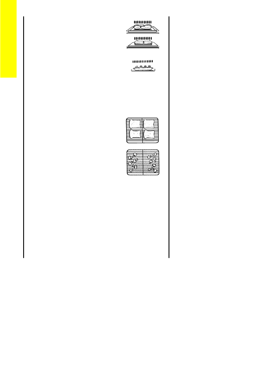 Cooking positions, Preheating, Putting food on the grid | Zanussi ZCGHL55X User Manual | Page 8 / 52