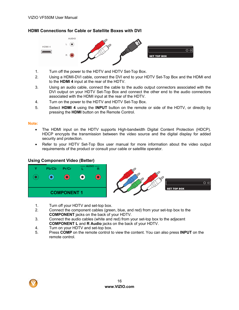 Zanussi VF550M User Manual | Page 16 / 57