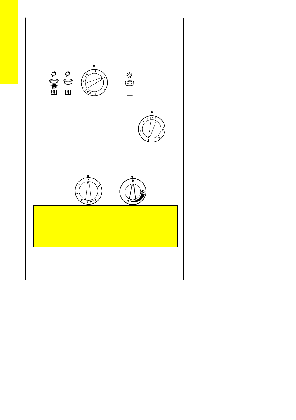 Main oven, Oven light, For your safety | Zanussi ZCG 8021 User Manual | Page 6 / 52