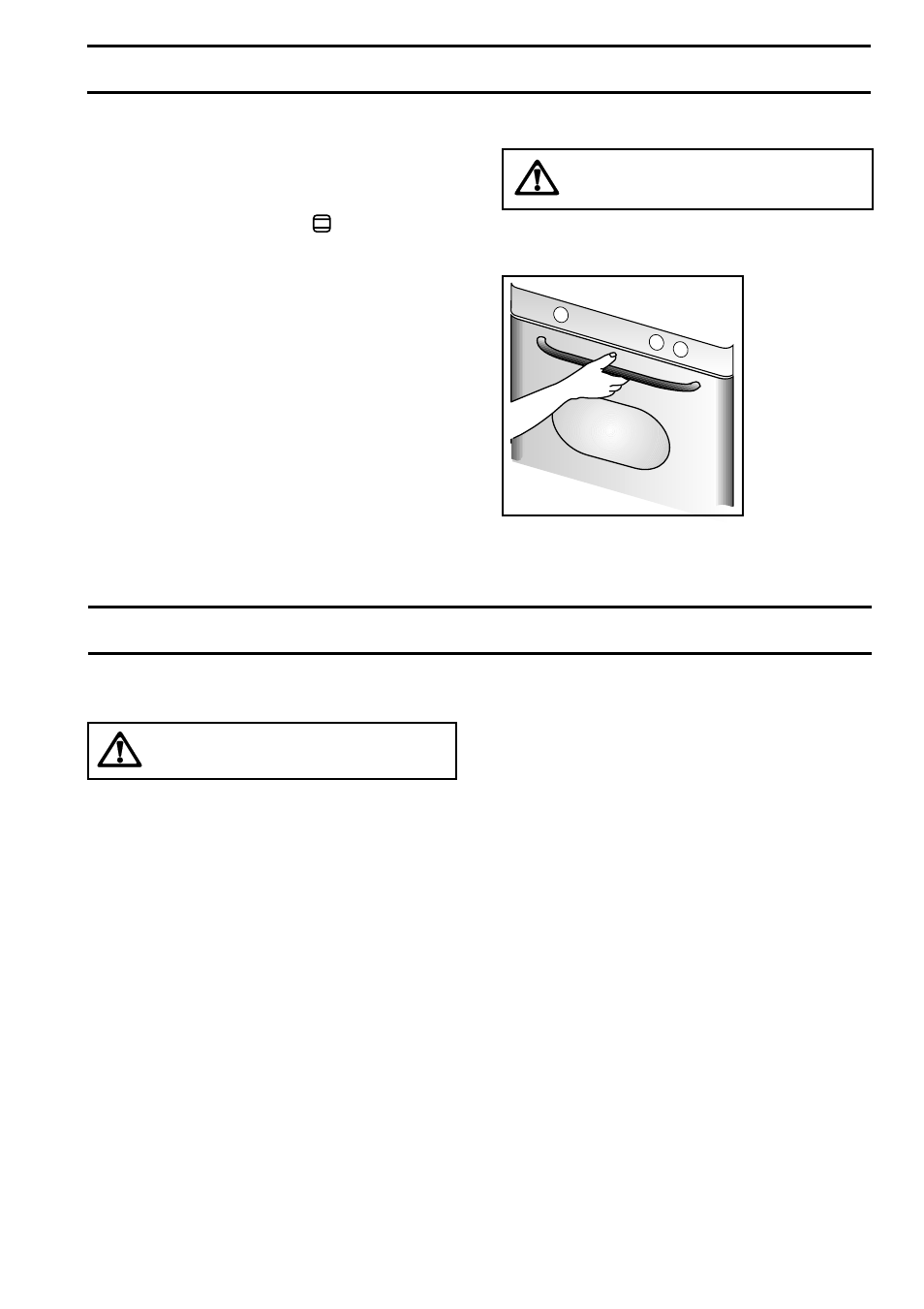 Safety when cooking, When the oven is first installed | Zanussi ZBS 862 User Manual | Page 7 / 20