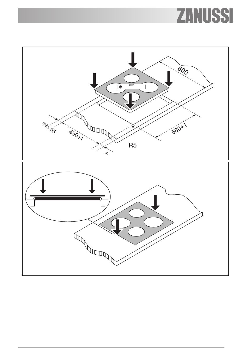 Zanussi ZVH 66 F User Manual | Page 23 / 28