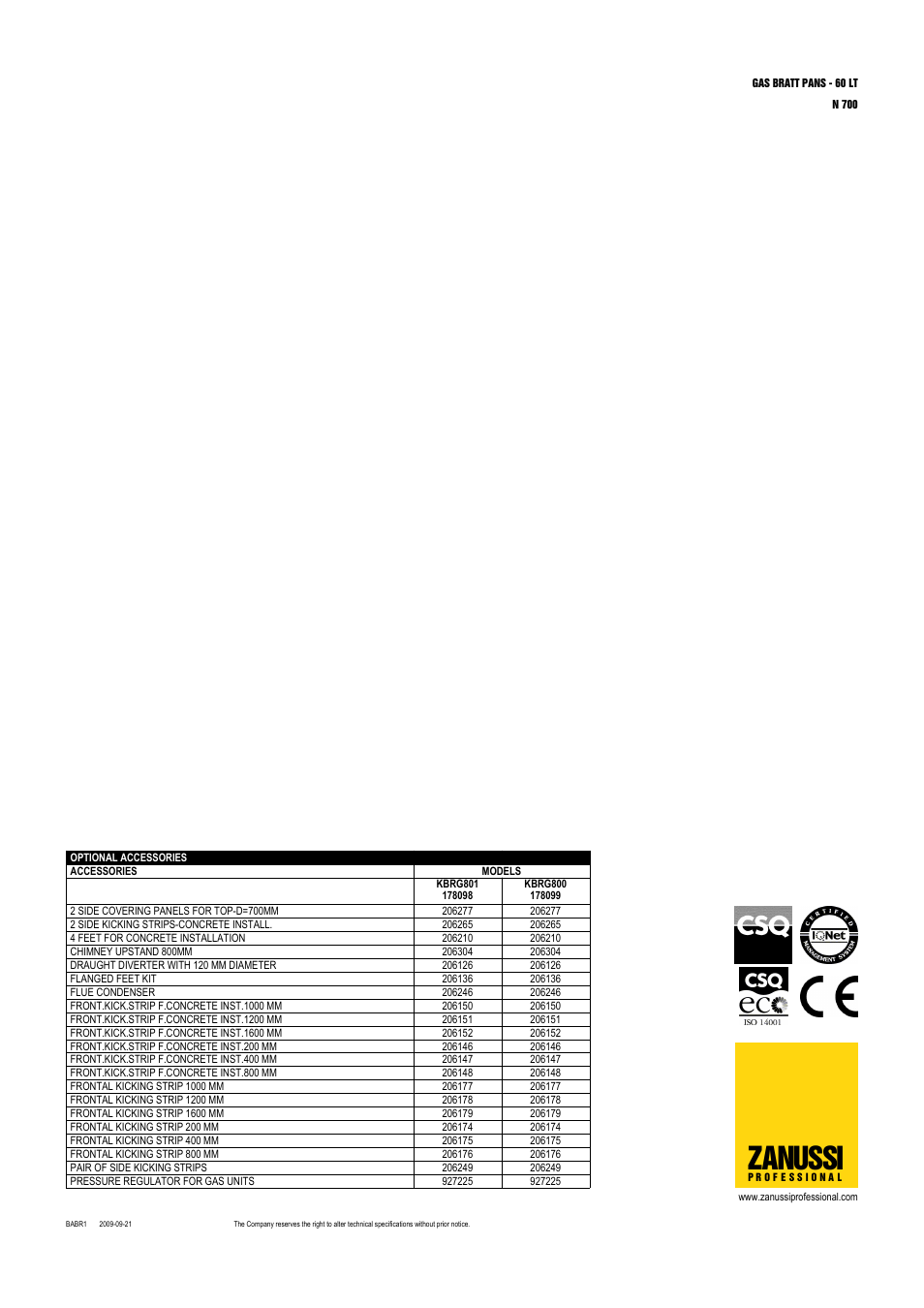 Zanussi | Zanussi 6030 User Manual | Page 2 / 3