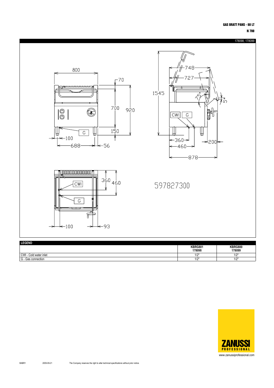 Zanussi | Zanussi 6030 User Manual | Page 3 / 3