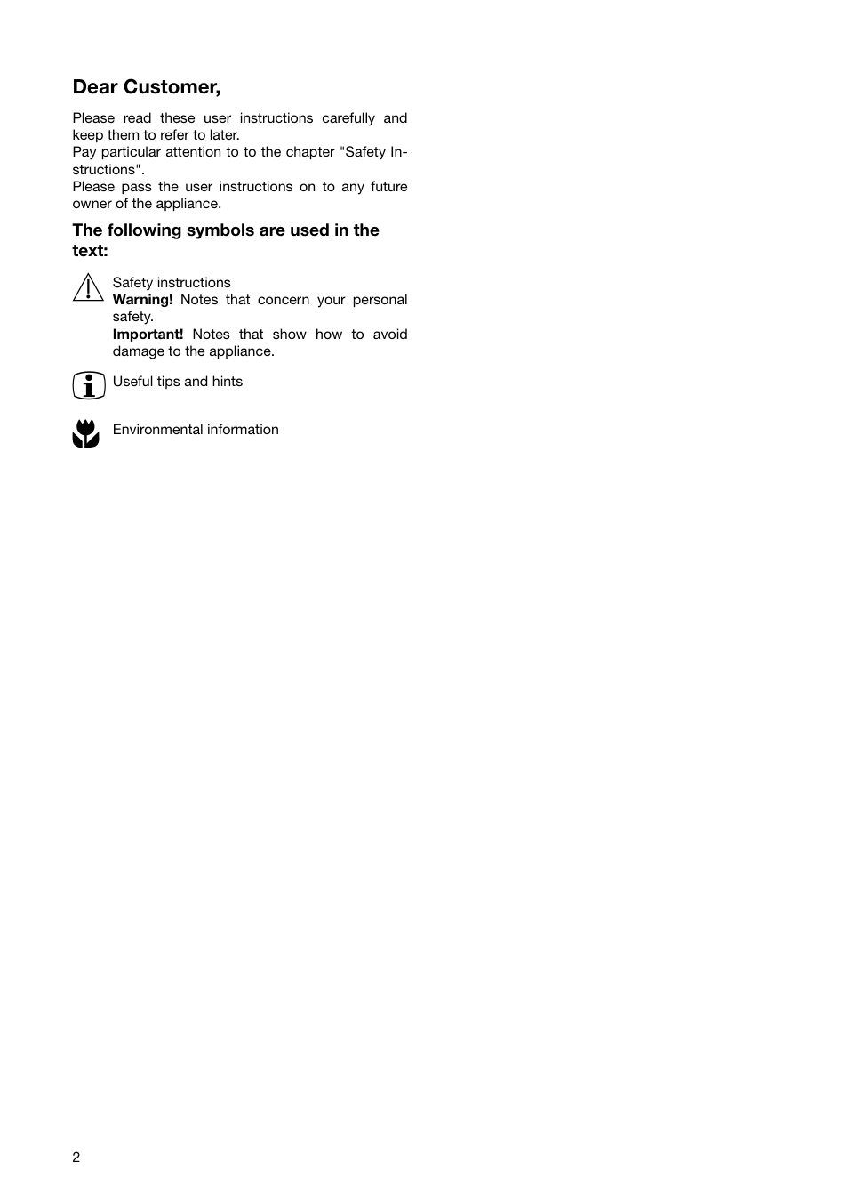 Zanussi ZKL64 X User Manual | Page 2 / 20
