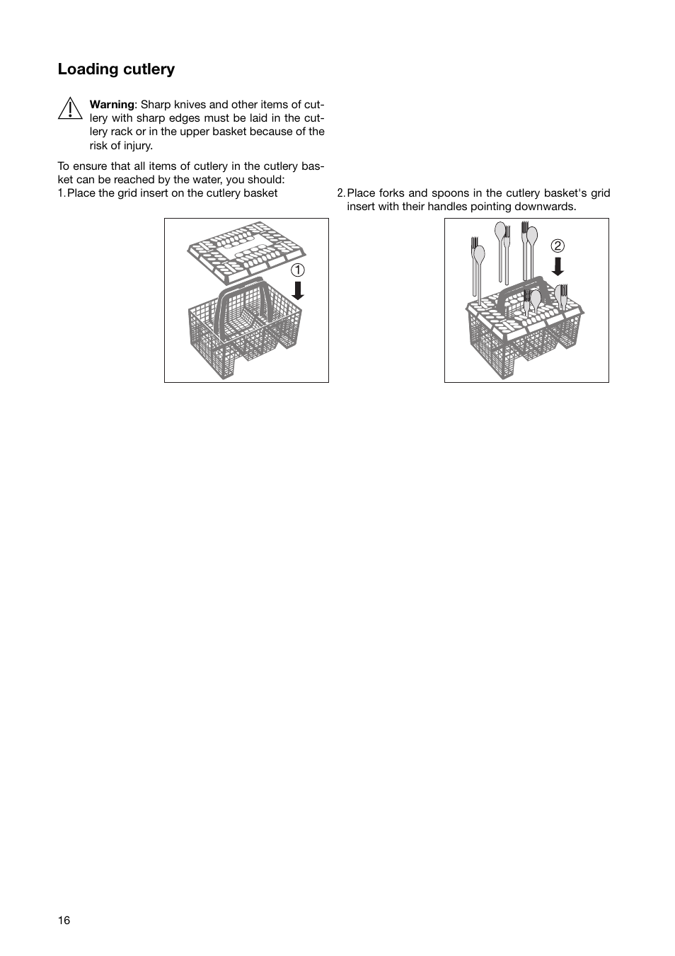 Zanussi ZSF 6280 User Manual | Page 16 / 44