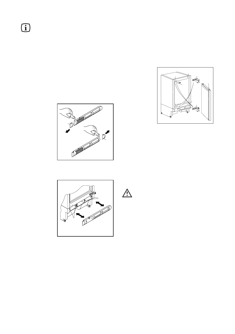 Building-in instructions, Grid preparation, Door reversal | Zanussi ZU 9120 F User Manual | Page 14 / 20