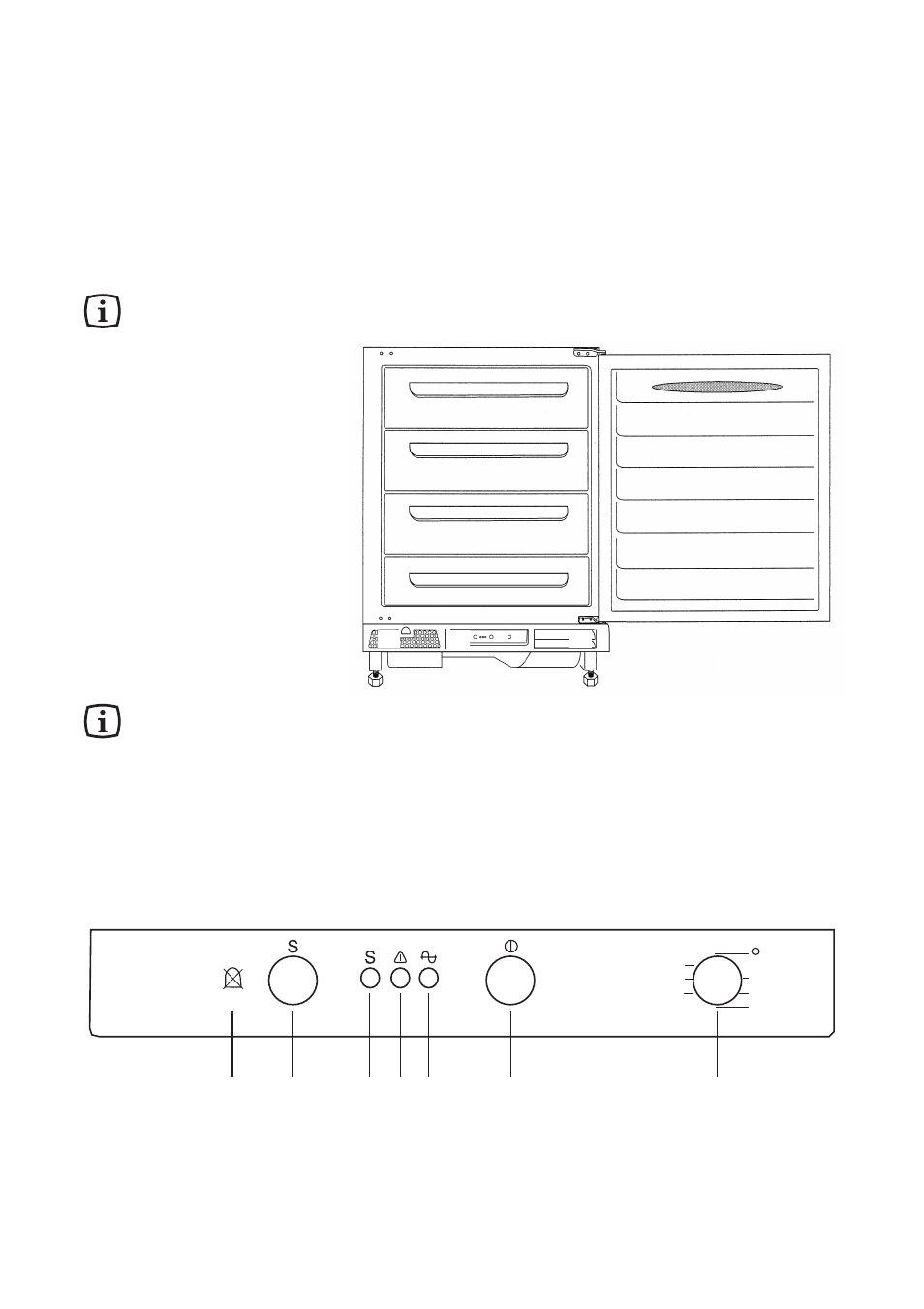 Description of the appliance, Operation | Zanussi ZU 9120 F User Manual | Page 4 / 20