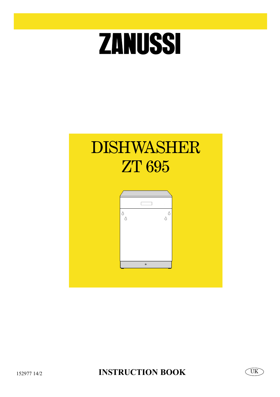 Zanussi ZT 695 User Manual | 24 pages