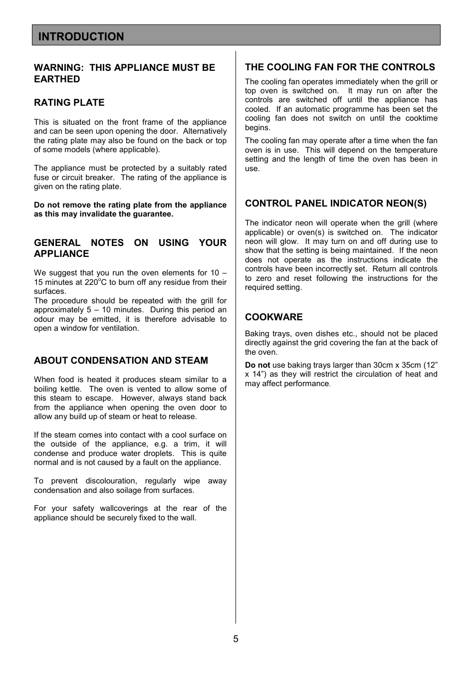 Introduction | Zanussi ZCM 8021 User Manual | Page 5 / 40
