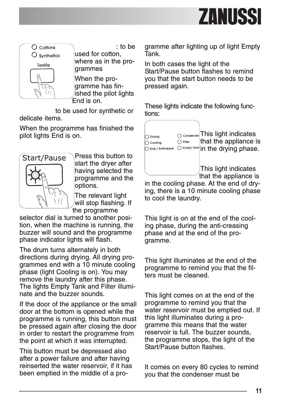 Zanussi 136905611-00-02092008 User Manual | Page 11 / 26