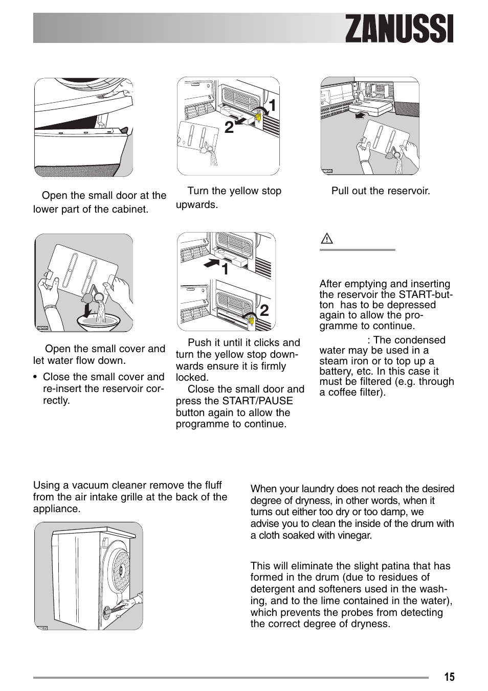 Zanussi 136905611-00-02092008 User Manual | Page 15 / 26