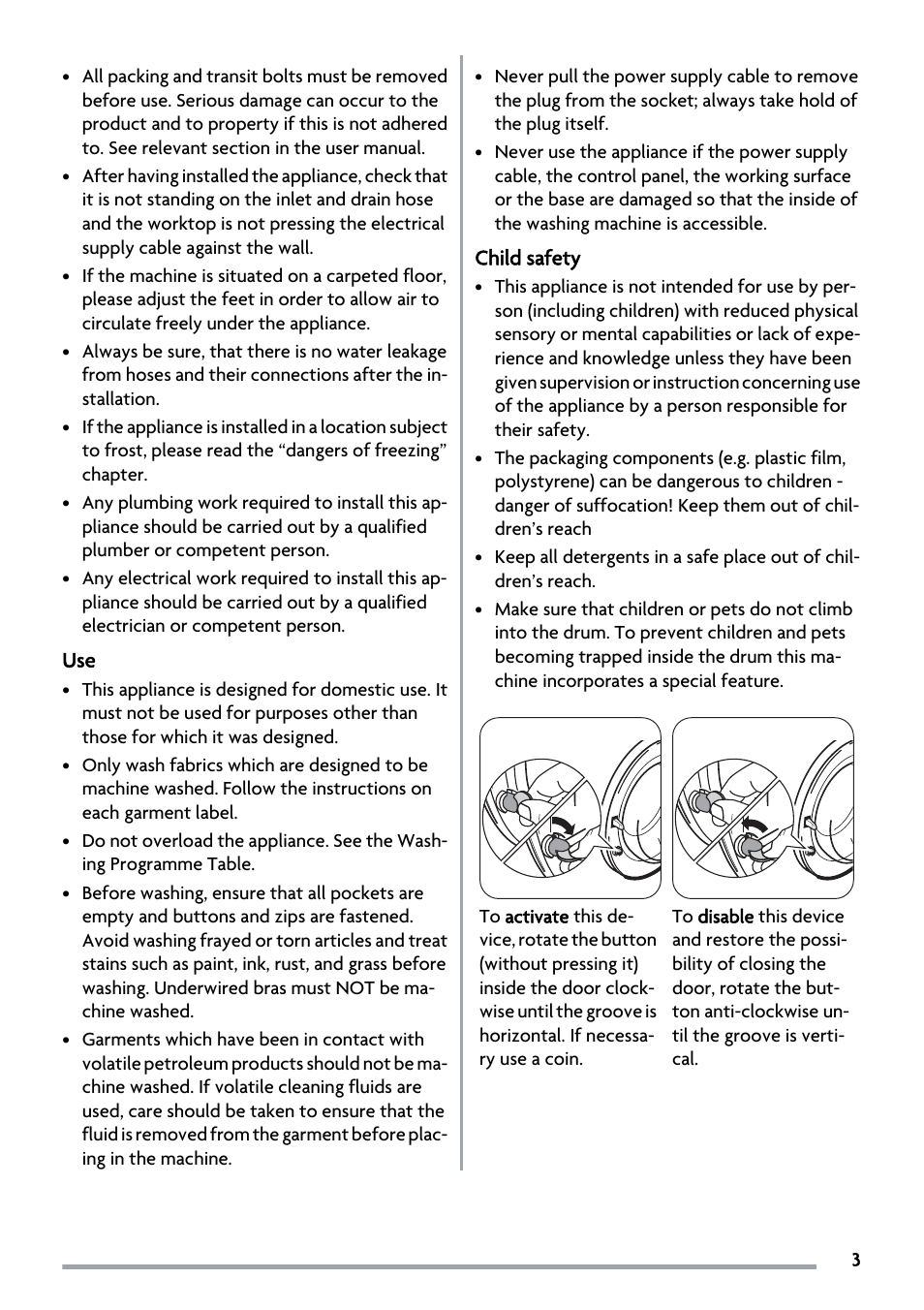 Zanussi ZWS 5883 User Manual | Page 3 / 24