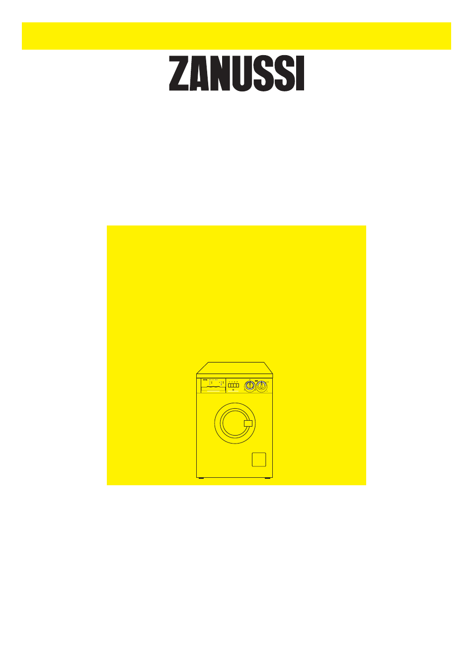 Zanussi FLS 985 QW User Manual | 27 pages