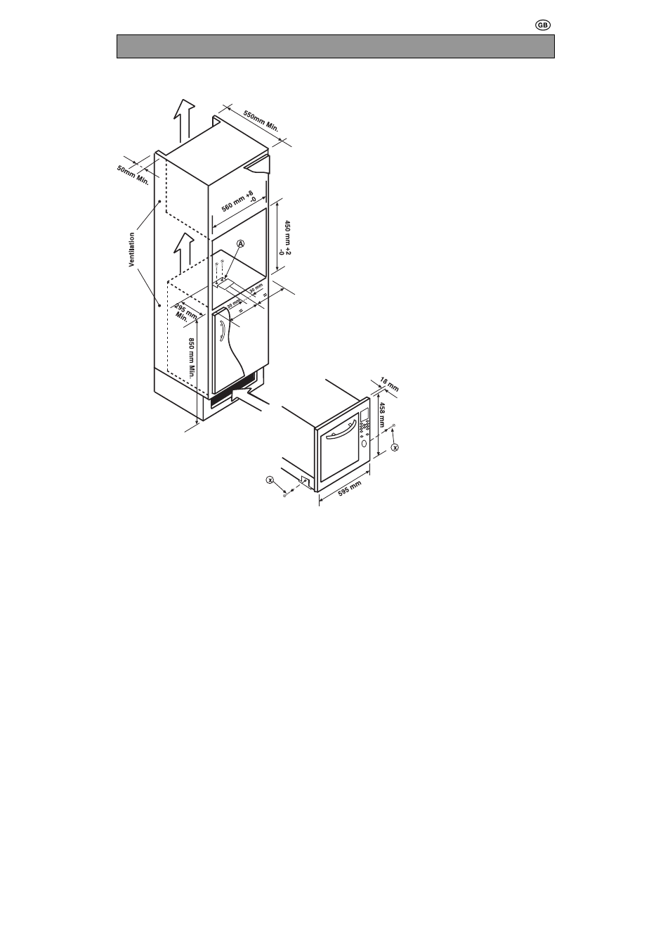 Installation, Building in | Zanussi ZMD30STQ User Manual | Page 8 / 32