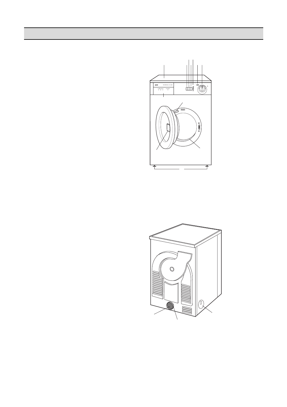 Description of the appliance | Zanussi TDS 473E User Manual | Page 4 / 14