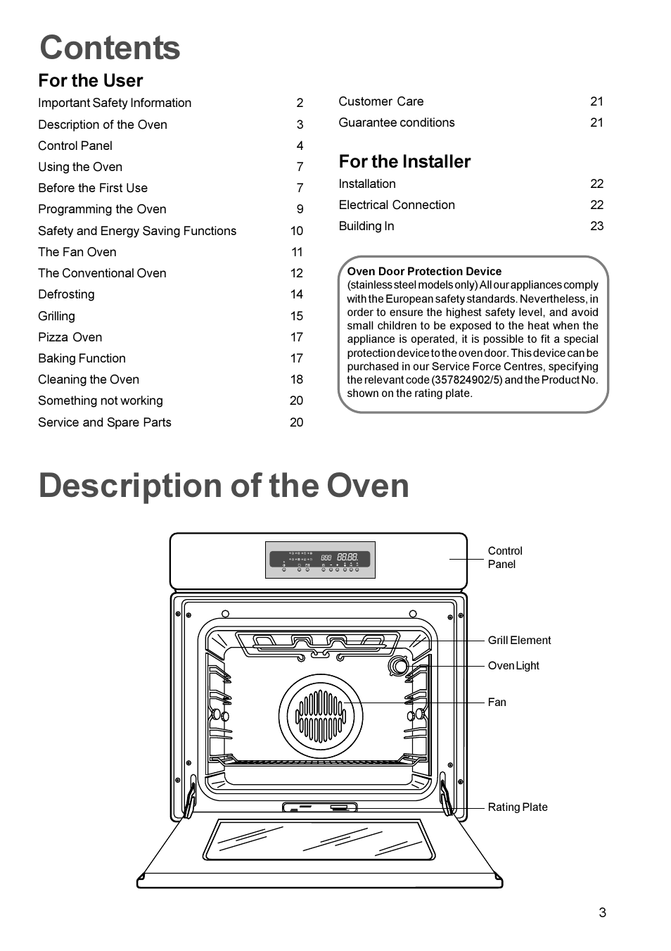 Zanussi ZBS 963 User Manual | Page 3 / 24