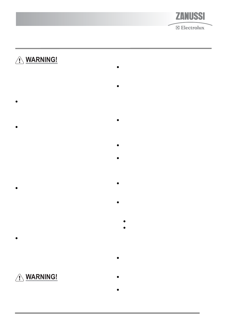 Care and cleaning, Cleaning materials, Cleaning the outside of the appliance | Cleaning the ceramic hob, Daily cleaning, Warning | Zanussi U30359 ZKC5540 User Manual | Page 27 / 40