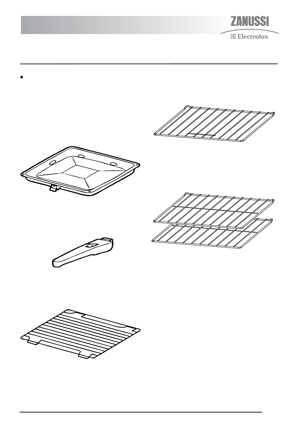 Grill and oven furniture | Zanussi U30359 ZKC5540 User Manual | Page 7 / 40