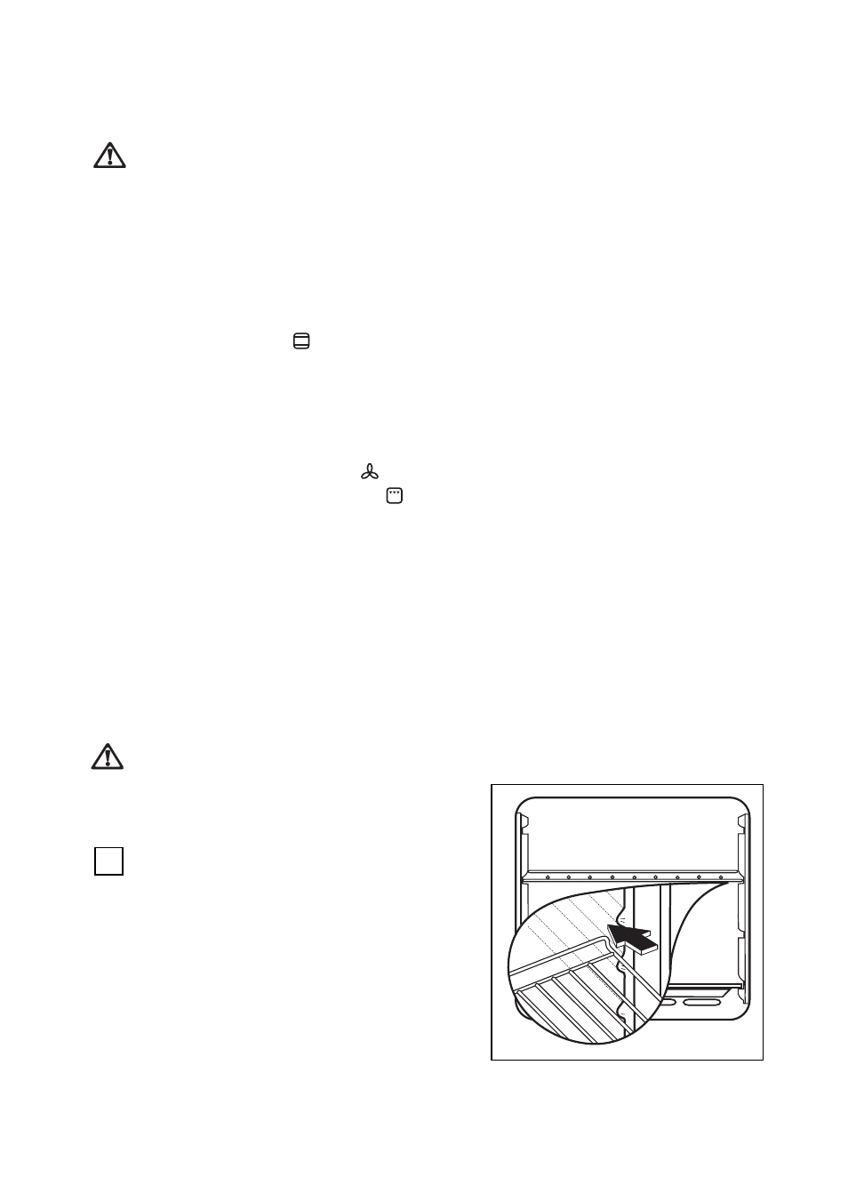 Using the oven, Before the first use of the cooker using the oven | Zanussi ZCM 620 X User Manual | Page 10 / 30