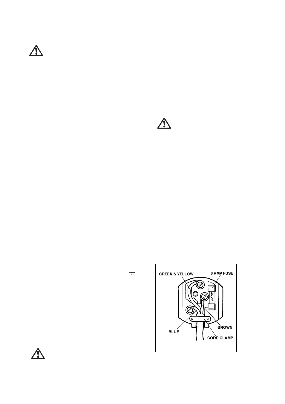 Electrical connections | Zanussi ZCM 620 X User Manual | Page 28 / 30