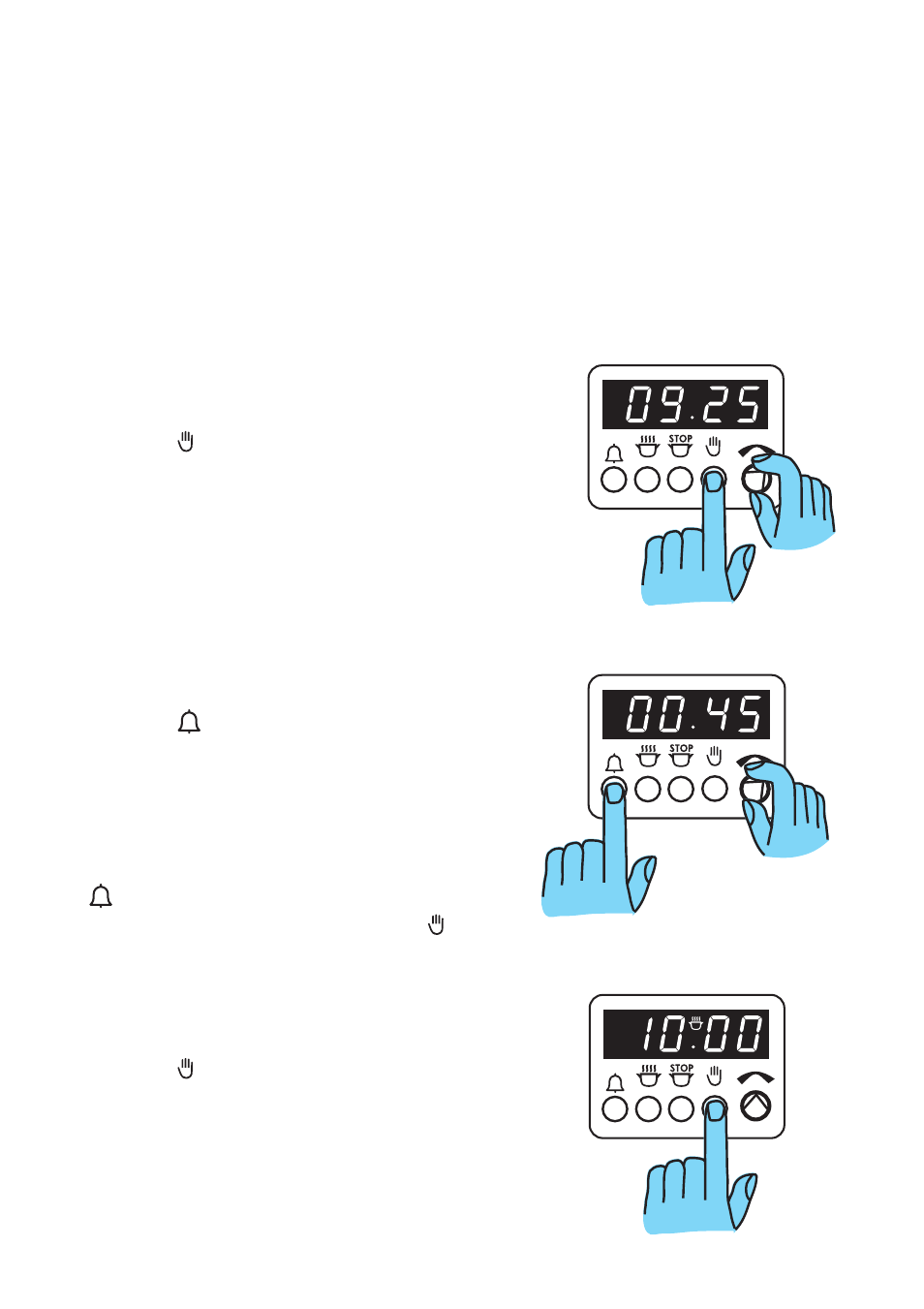 24 hour clock and timer 7 | Zanussi ZCM 620 X User Manual | Page 8 / 30