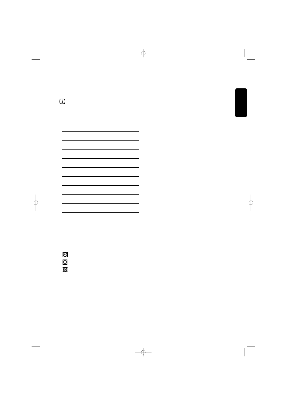 Useful hints | Zanussi TCS 603 LT User Manual | Page 11 / 13