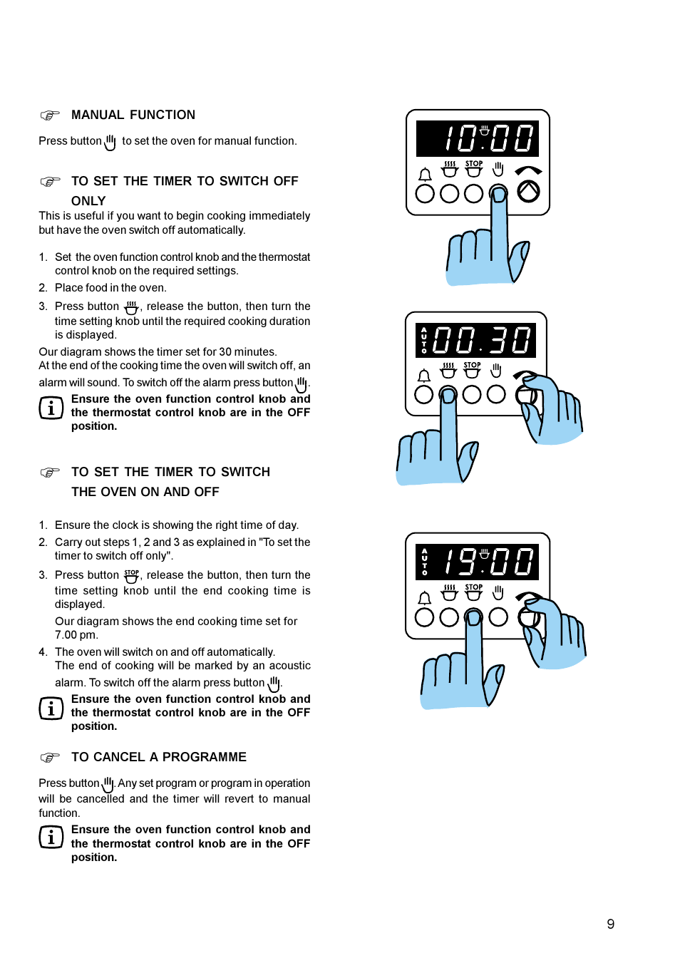 Zanussi ZCM 630 User Manual | Page 9 / 28