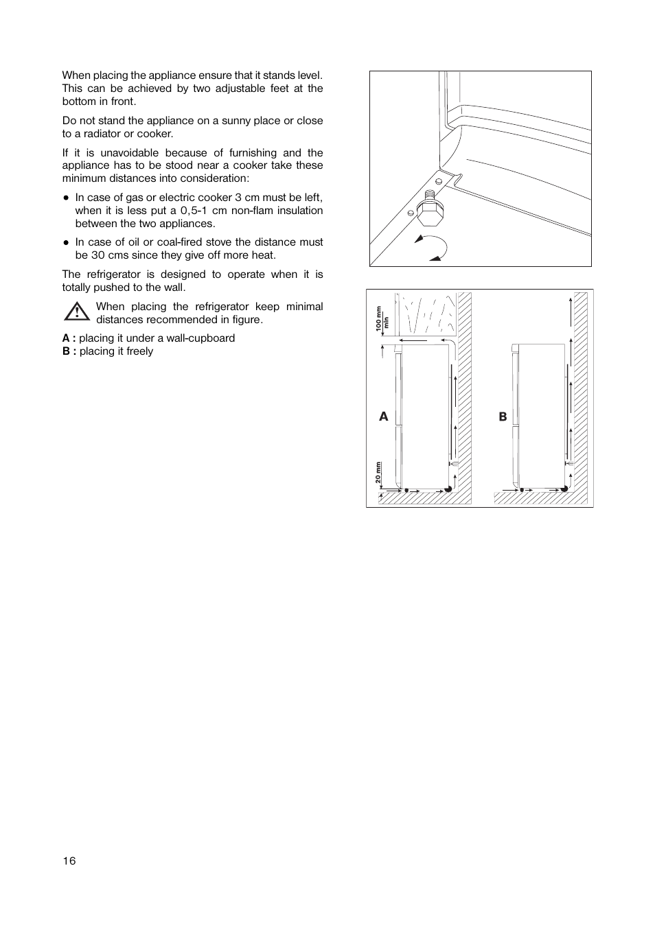 Zanussi ZERB 8643 User Manual | Page 16 / 20