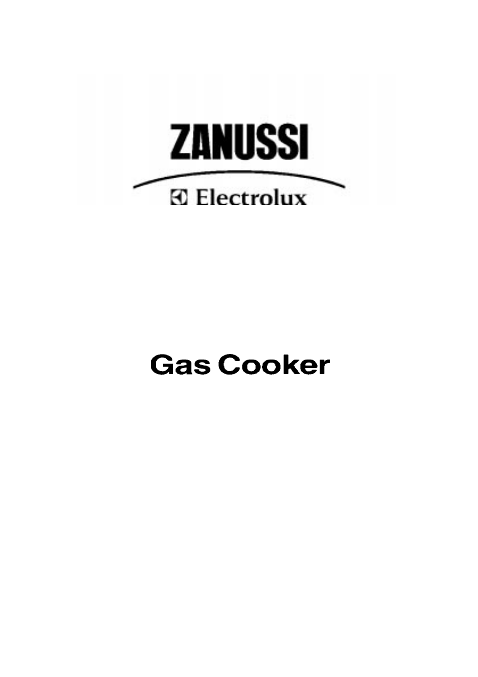 Zanussi ZCG 7902X User Manual | 56 pages