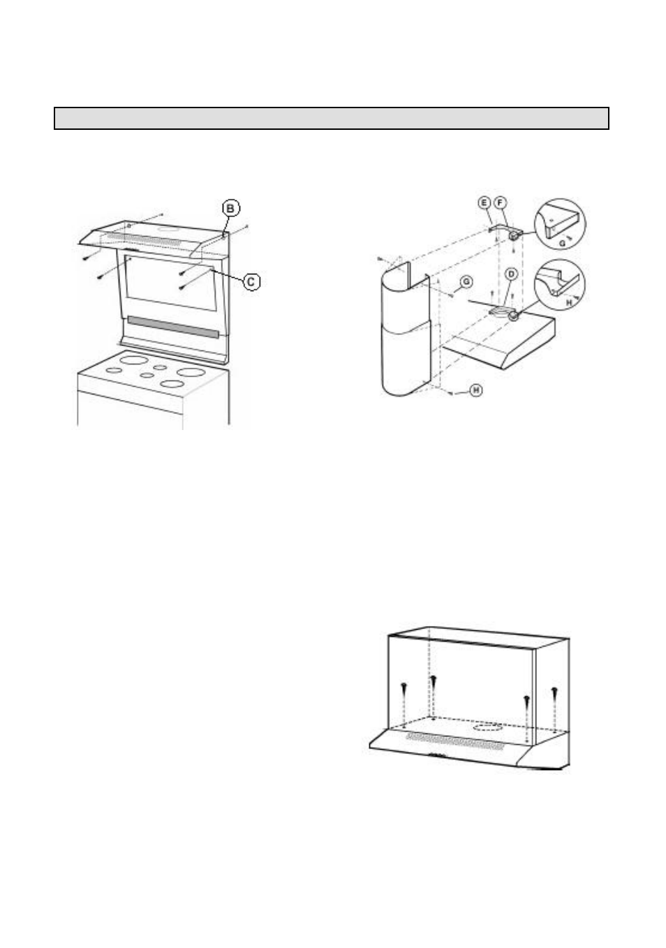 Installation instructions | Zanussi ZHC72X User Manual | Page 11 / 16