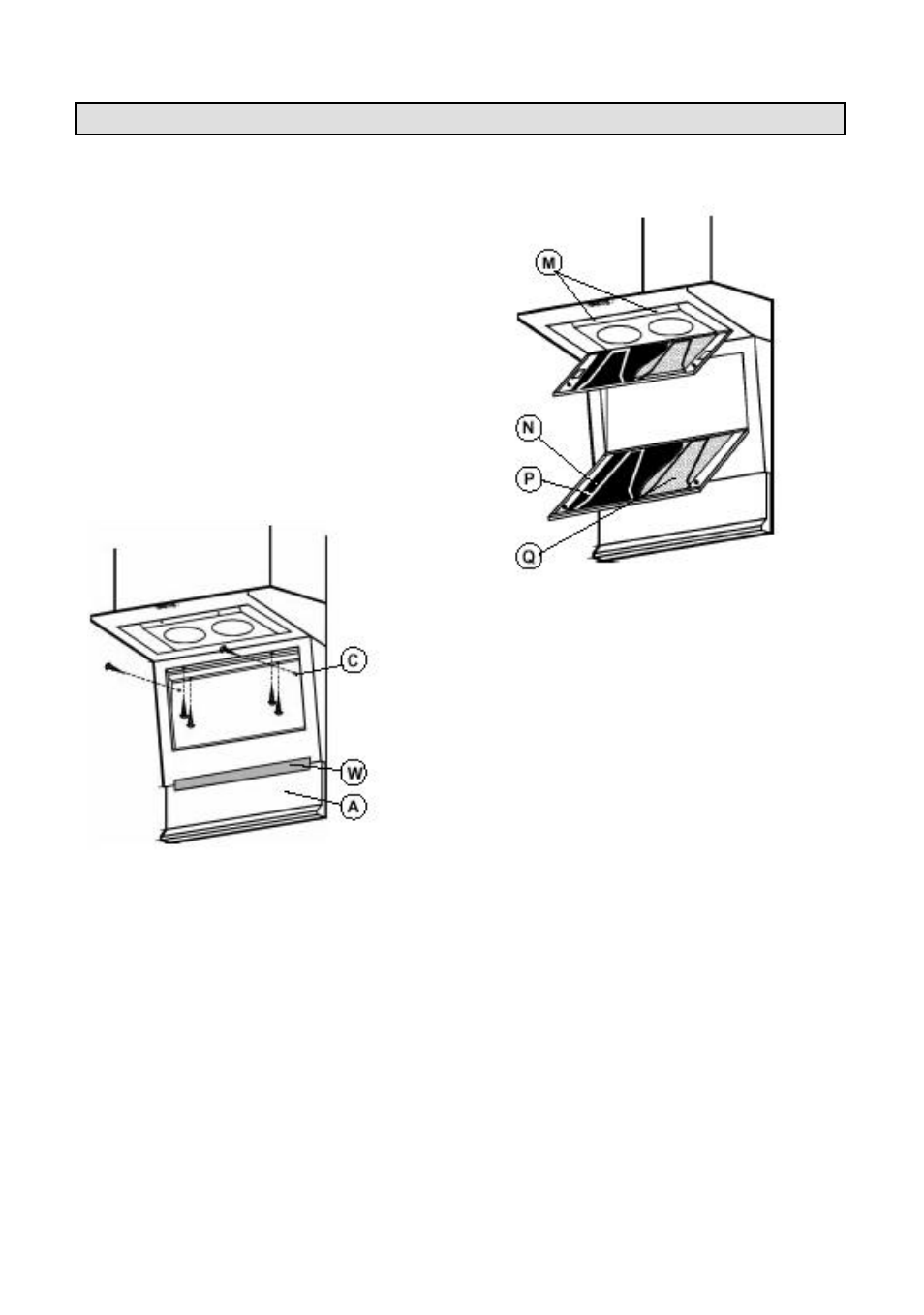Installation instructions | Zanussi ZHC72X User Manual | Page 12 / 16