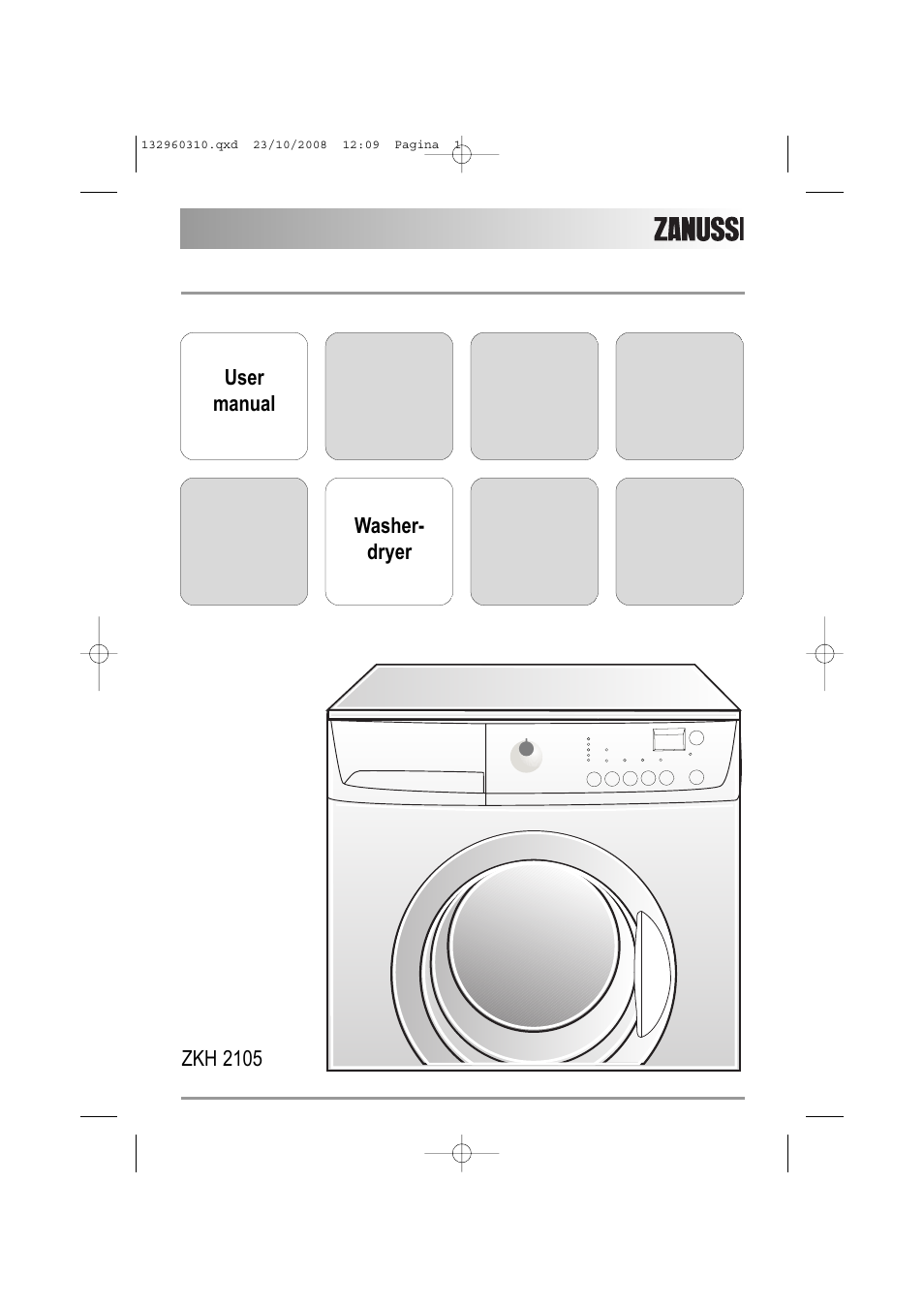 Zanussi ZKH 2105 User Manual | 36 pages