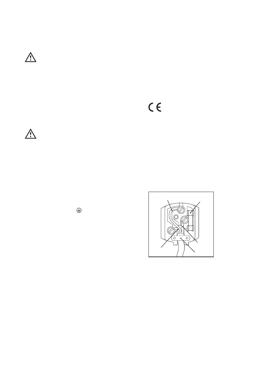 Electrical connection | Zanussi ZU 9124 User Manual | Page 16 / 24