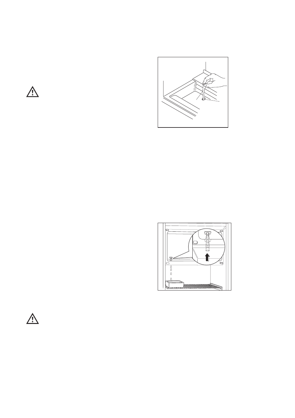 Defrosting | Zanussi ZU 9124 User Manual | Page 8 / 24