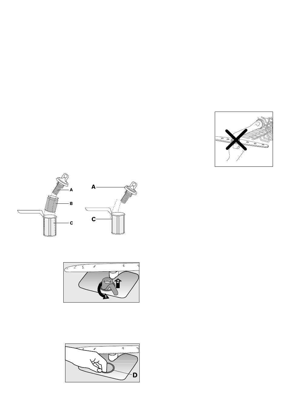 Maintenance and cleaning, Cleaning the filters, Prolonged periods of non-operation | Frost precautions, Moving the machine | Zanussi DA 6153 User Manual | Page 19 / 24