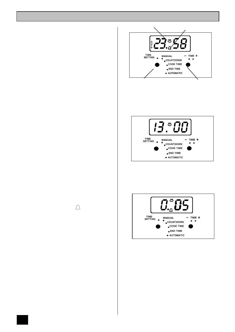 The timer | Zanussi ZCE ID User Manual | Page 12 / 36