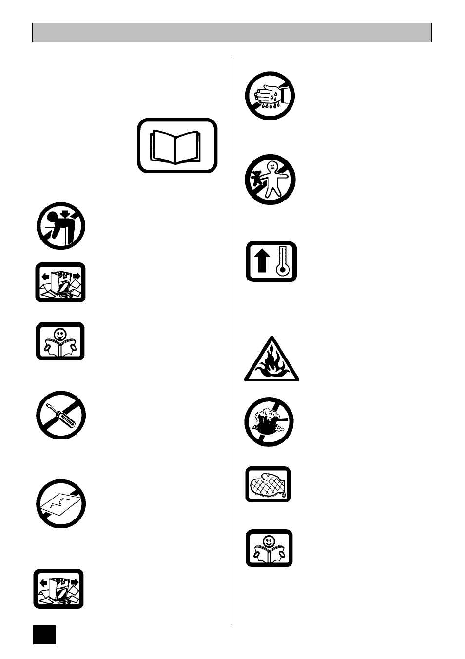Safety | Zanussi ZCE ID User Manual | Page 6 / 36