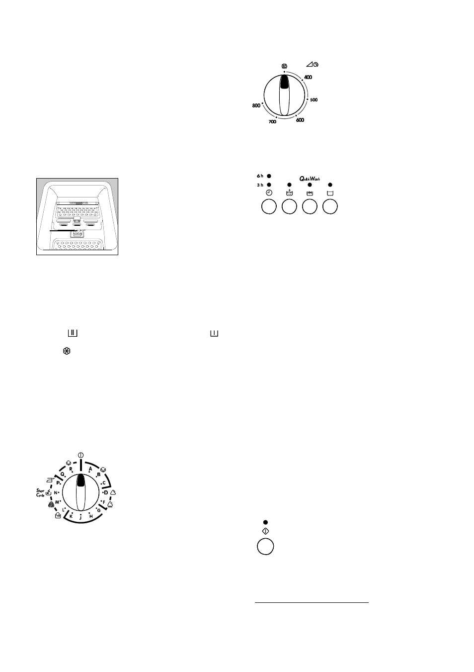 How to do a wash, Loading the washing, Proportioning of detergents | Choice of the required program, Choice of the spinning speed, Choice of the required option, Starting the program | Zanussi TE 825 V User Manual | Page 5 / 16