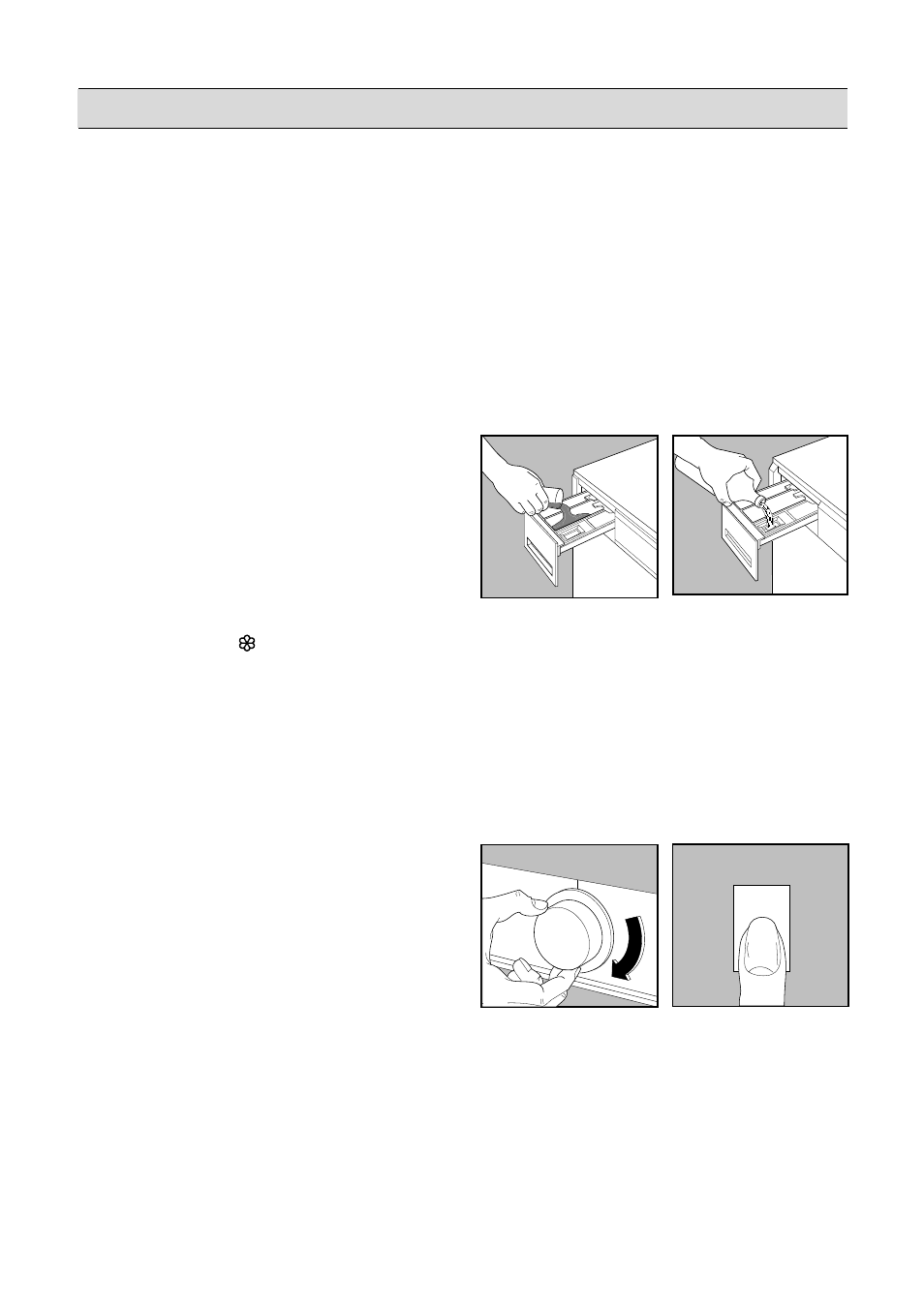 Using your machine, Washing 4.5 kg of white cotton at 95°c, Load the laundry | Measure out the detergent, Add the fabric softener if required, Select the required option, Select the required wash programme, Start the machine, At the end of the programme | Zanussi ZT 102 User Manual | Page 18 / 24